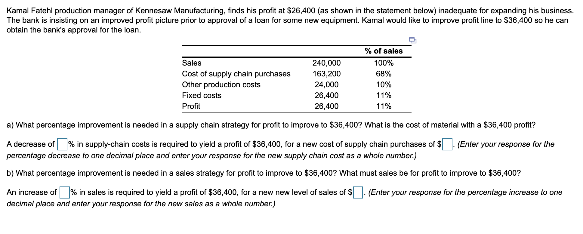 Kamal Fatehl production manager of Kennesaw