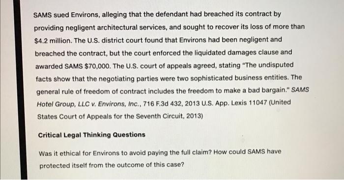 what is the case about? what was the result? was