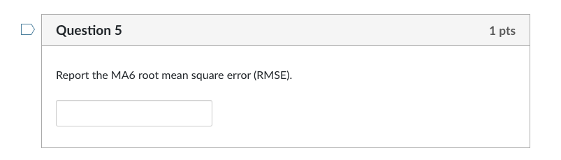 Answer numbered questions only Assignment #6