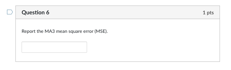 Answer numbered questions only Assignment #6