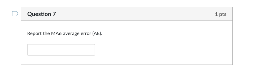 Answer numbered questions only Assignment #6