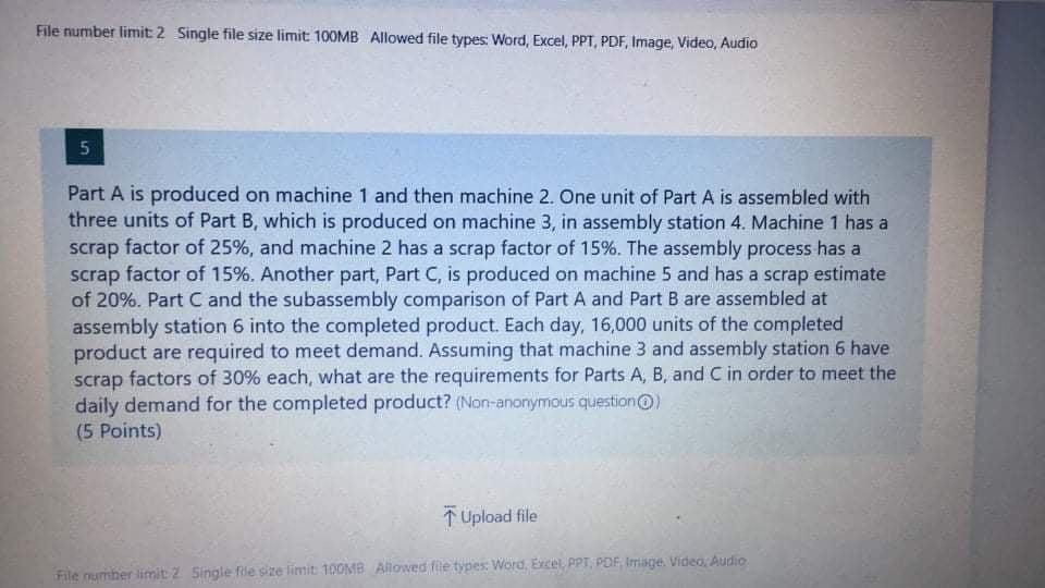 File number limit 2 Single file size limit 100MB