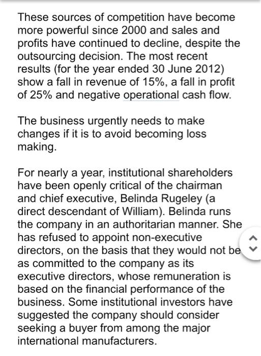 Case Study - Rugeley Tableware Rugeley Tableware