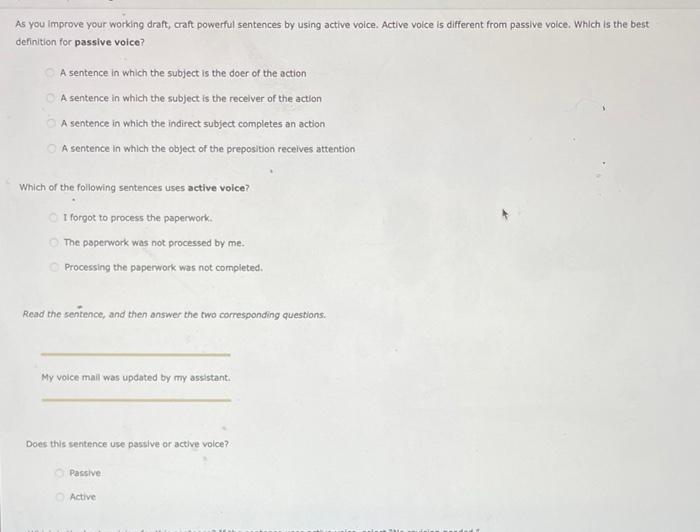 As you improve your working draft, craft powerful