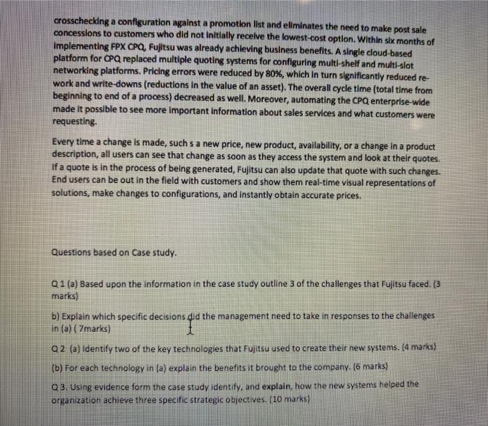 can someome pls answer fhe 3 case study questions