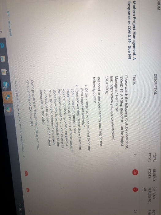 typed please DRUM DESCRIPTION TOTAL POSTS UNREAD