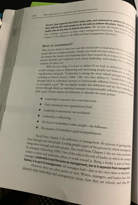 TRY IT, APPLY IT Suppose you are the top manager