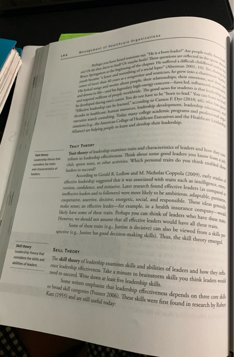 TRY IT, APPLY IT Suppose you are the top manager