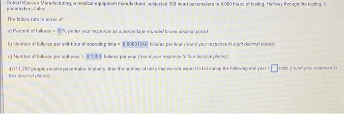 please answer the last question thanks Robert