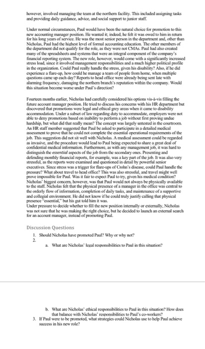 plese help to answer the 3 question for the case