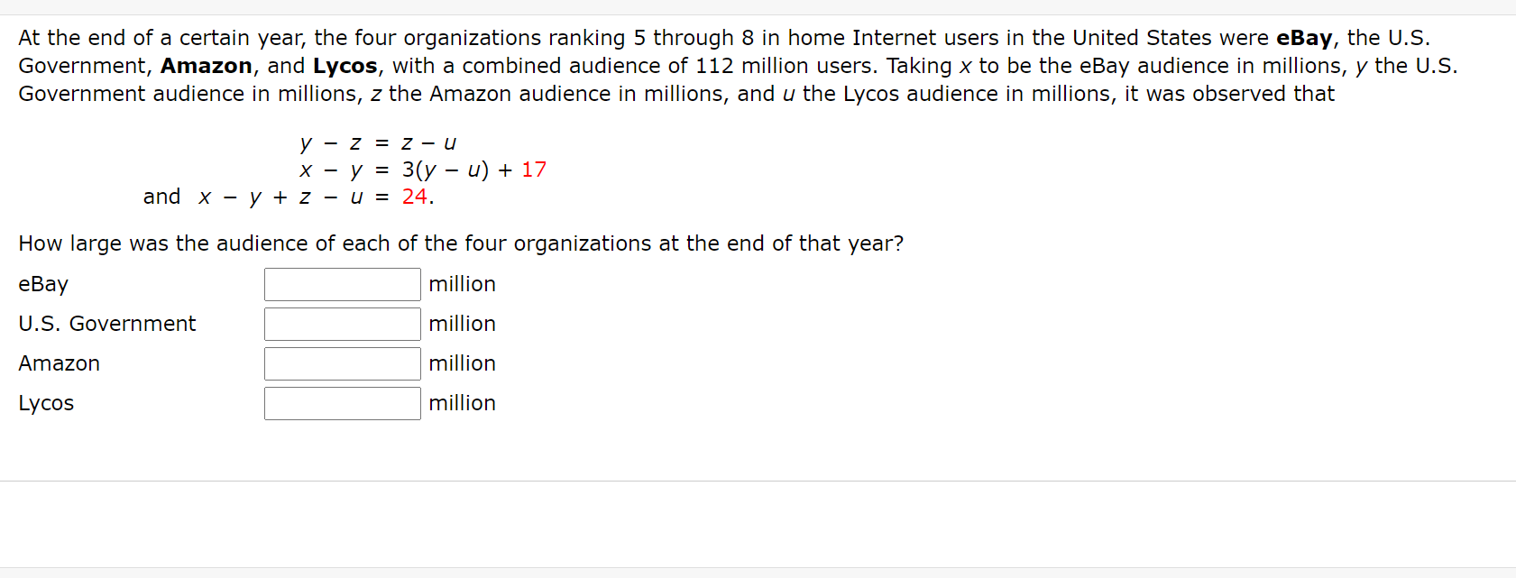 only need right answer and short steps are fine