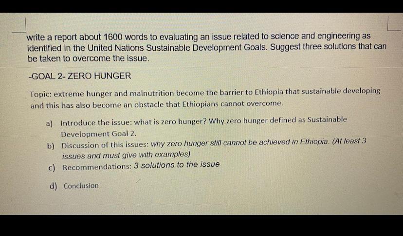 write a report about 1600 words to evaluating an