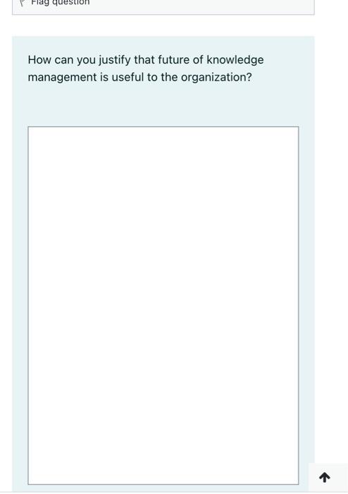 Flag question How can you justify that future of