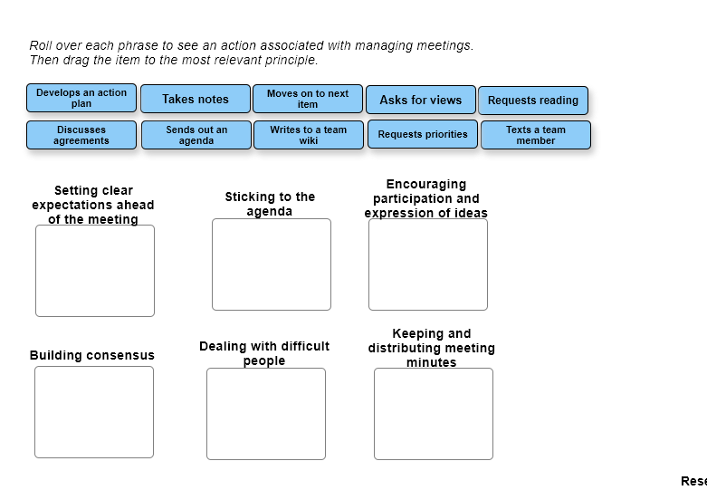 Please match the following: Roll over each phrase