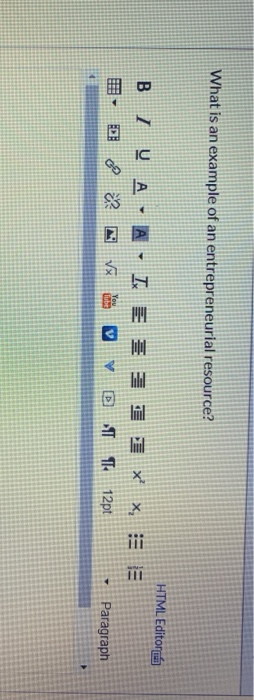 What is an example of an entrepreneurial