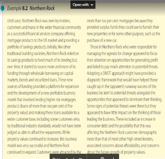 With reference to the indicators of effectiveness