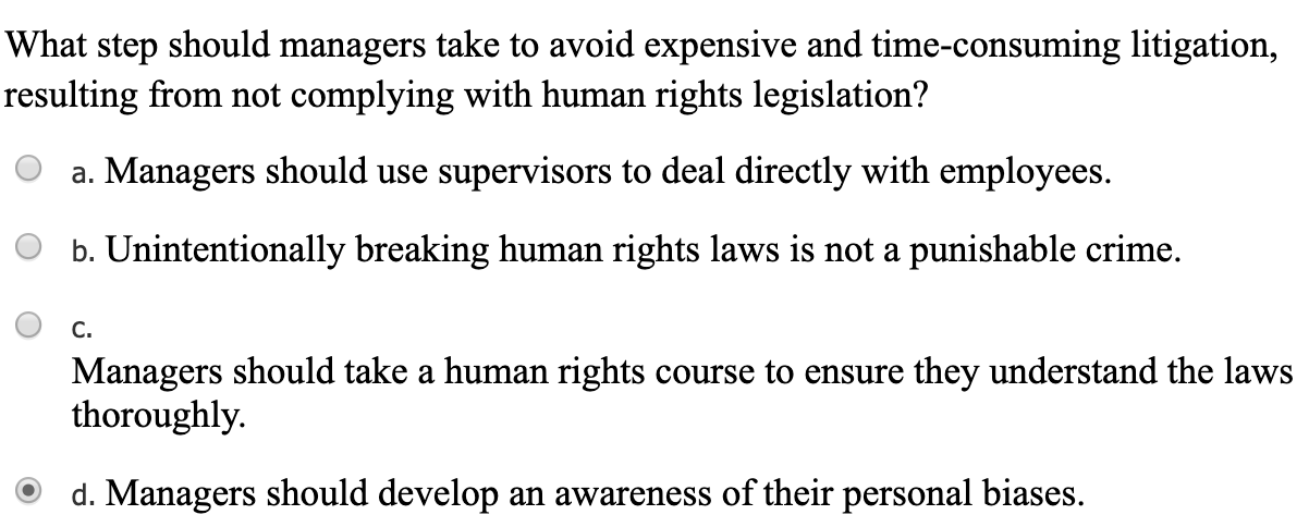 What step should managers take to avoid expensive