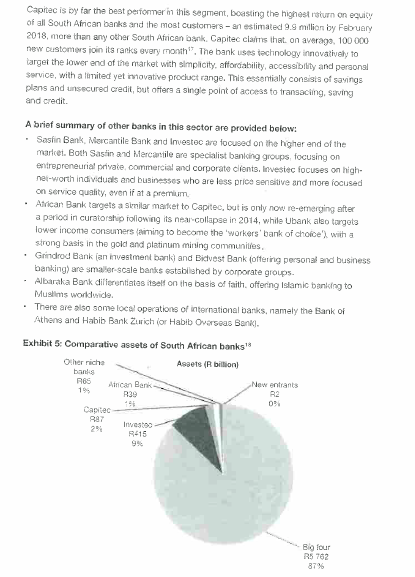 Use a resource based perspective base to explain