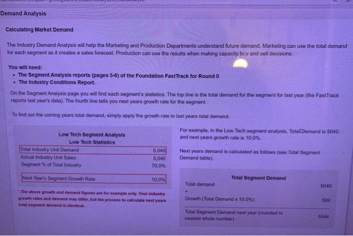 Demand Analysis Calculating Market Demand The
