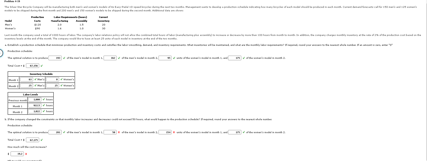 Please help with the ones marked wrong Problem