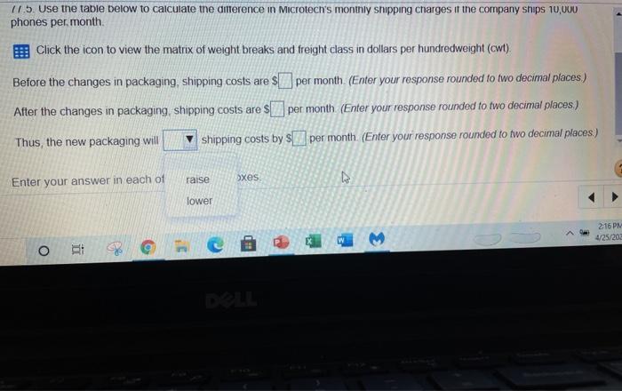 Microtech Incorporated has decided to package its