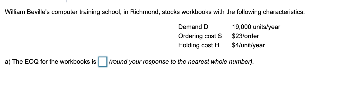 William Beville's computer training school, in