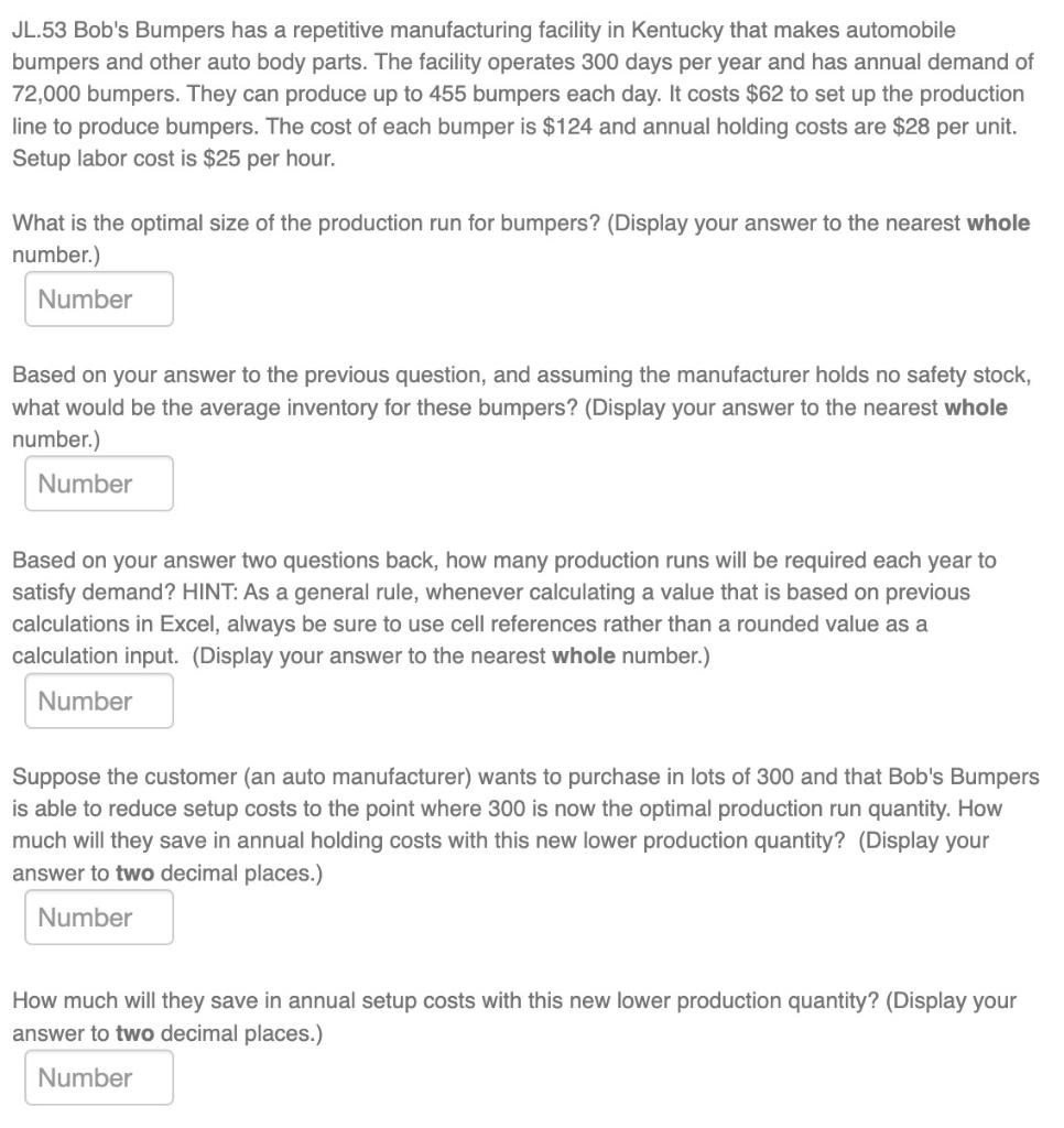 JL.53 Bob's Bumpers has a repetitive