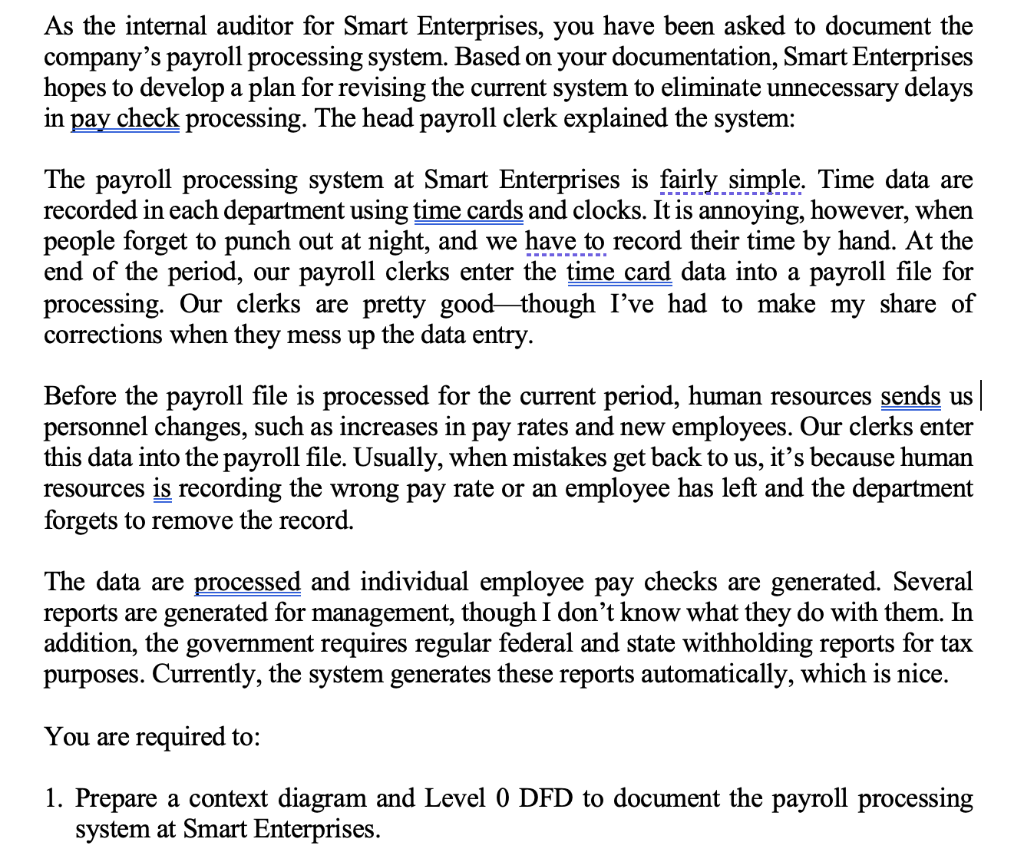 It needs detailed description (600 words) As the