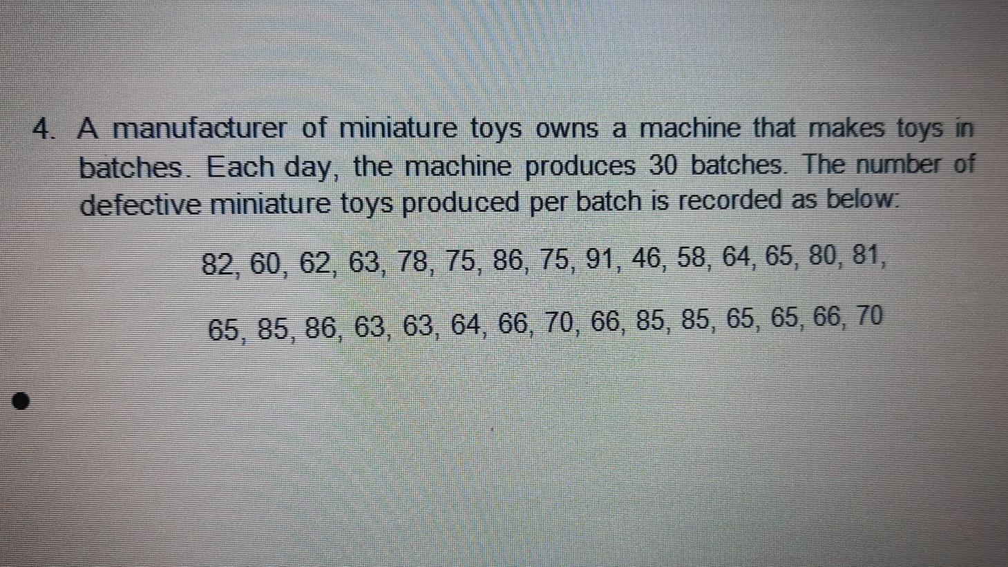 Subject: Business Research 2. Develop a