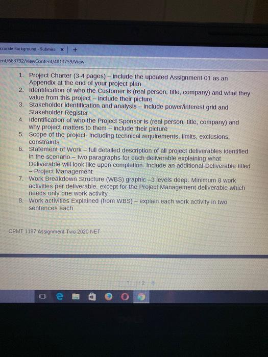 M Accurate Background Submiss X +