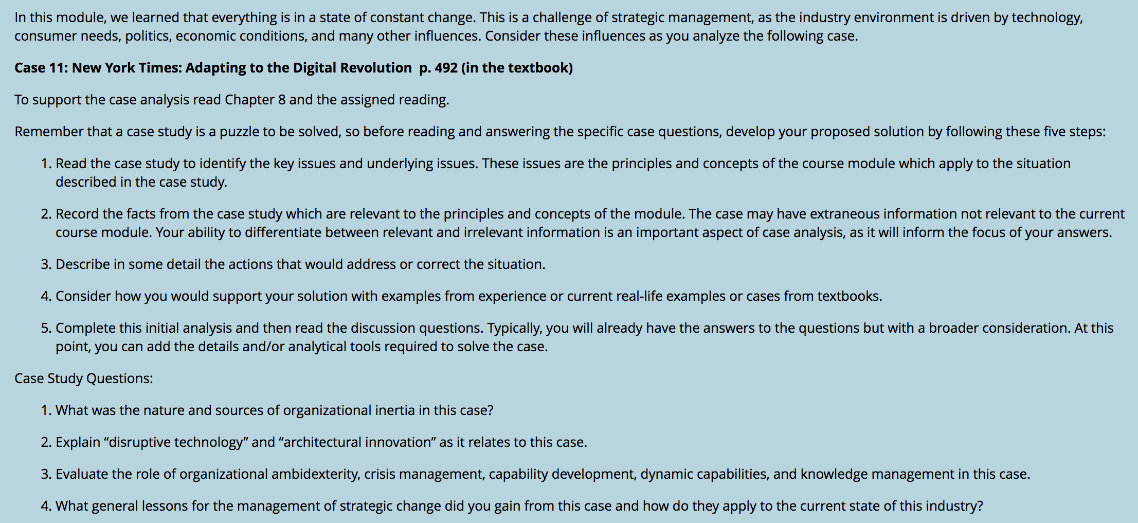 In this module, we learned that everything is in