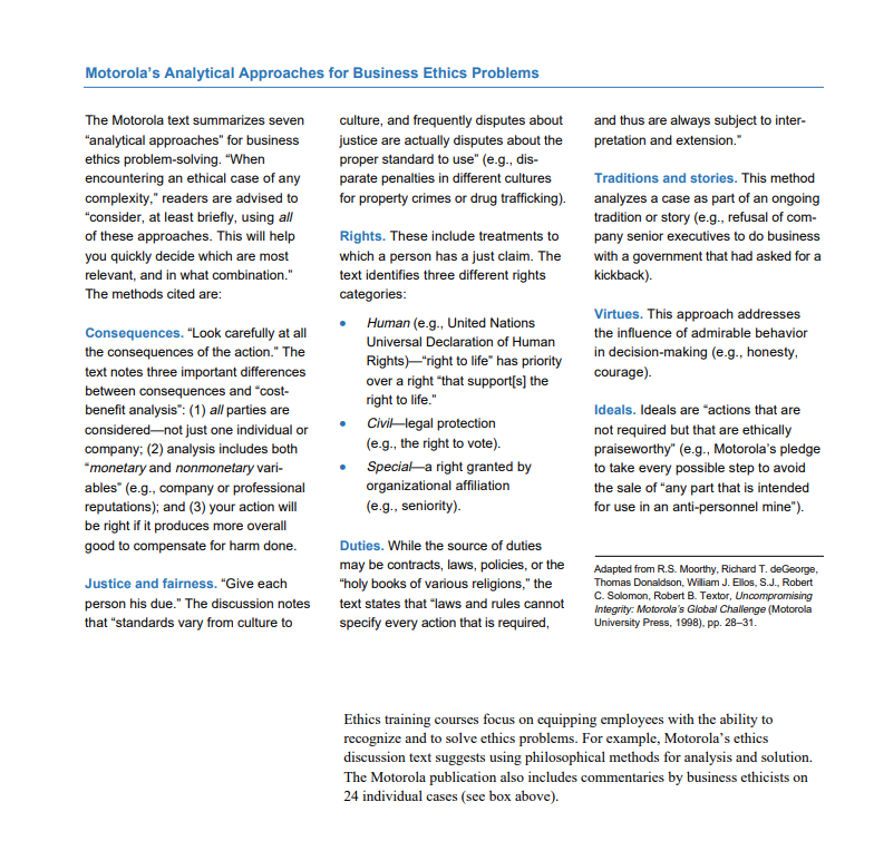 How can I compare what the company Motorola do