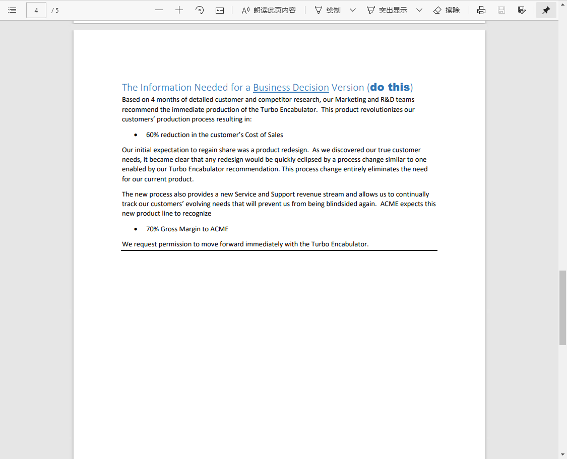 Till 1 / 5 A g op How to Write for Business