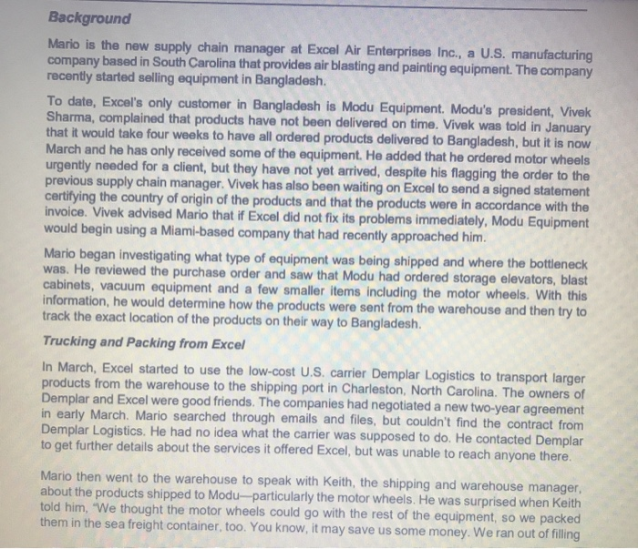 please read it carefully and try to answer as