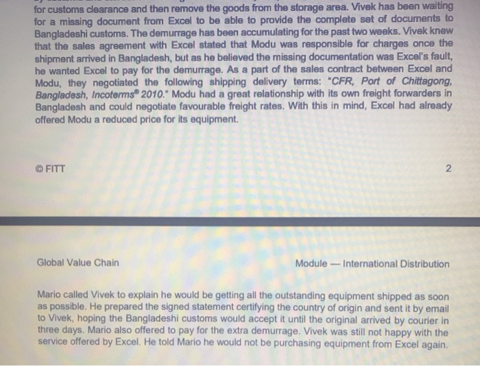 please read it carefully and try to answer as