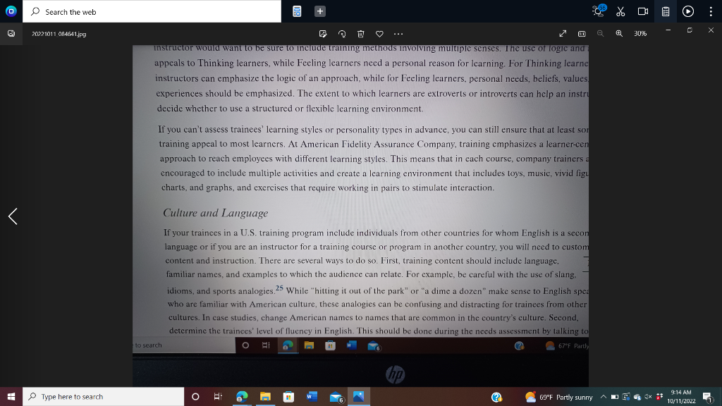1. Discuss the Program Design Process, including