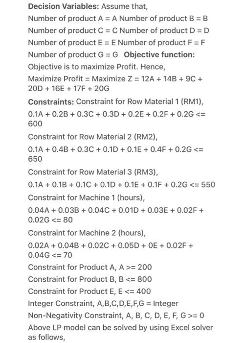 part (a) solution is provided. Use Lingo program