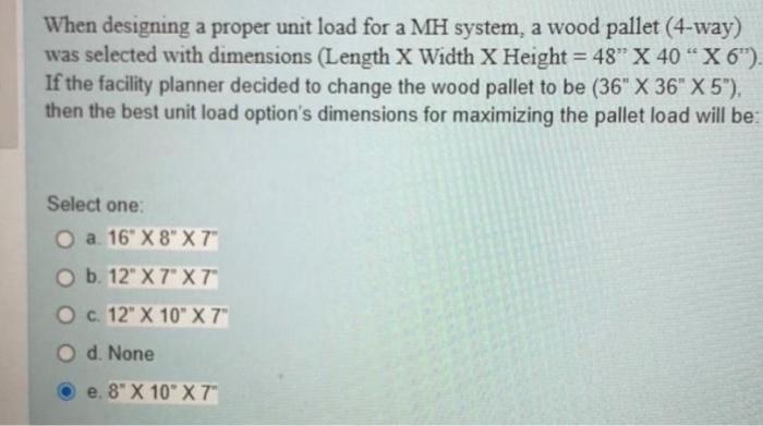 in facilites planning ( materials handling) When