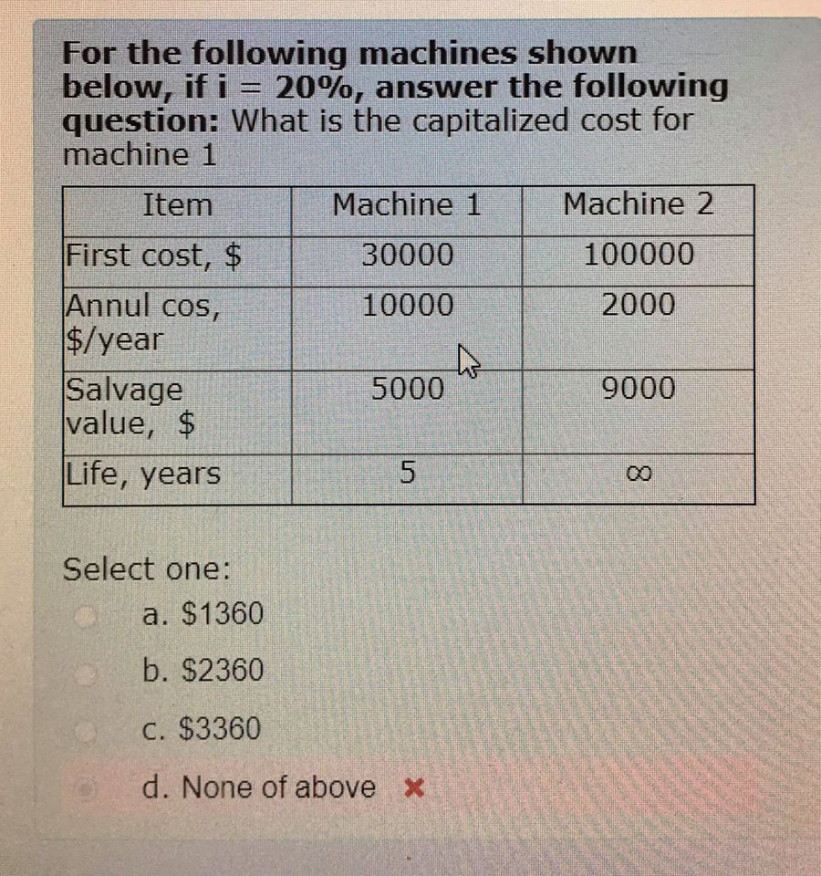 show me how you solve it plz For the following