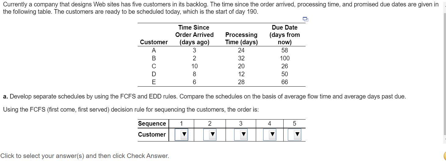 Currently a company that designs Web sites has