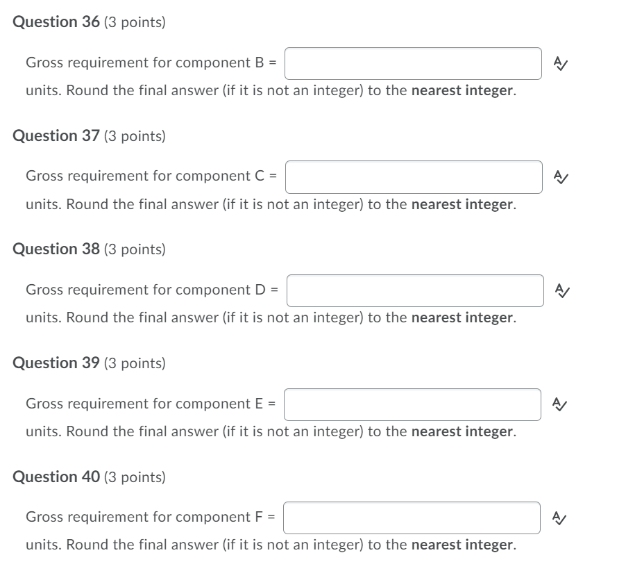 [Chapter 14] Gross Material Requirements Plan The