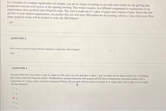 i just need help with question 4 As a member of a