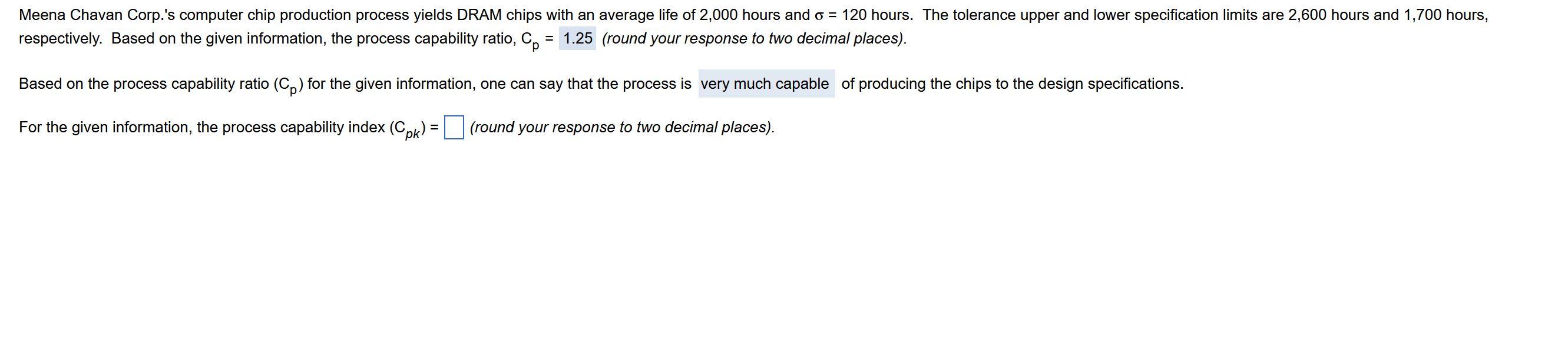 Meena Chavan Corp.'s computer chip production