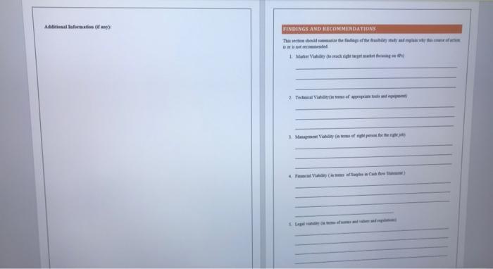 2. Technical and Management Feasibility Technical