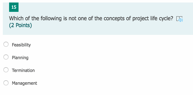 3 Global Supply Chain does not include (2 points)