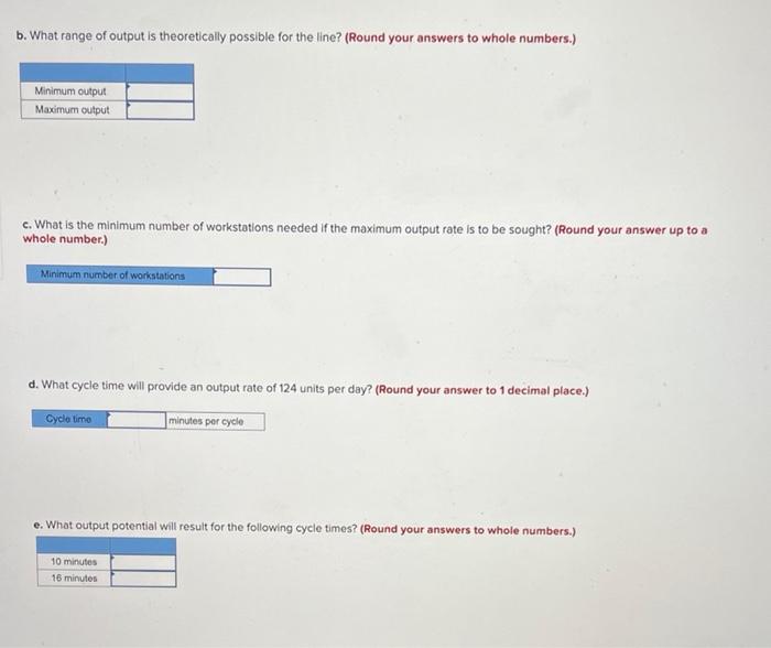 An assembly line with 15 tasks is to be balanced.