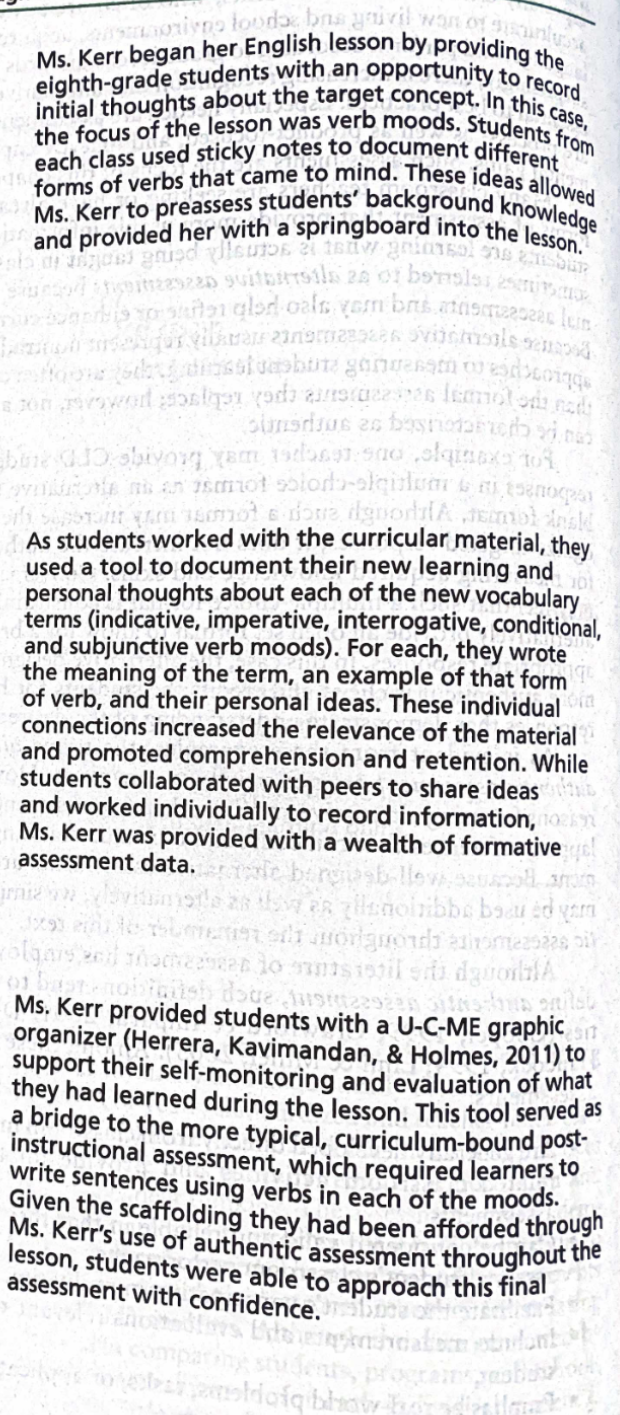 Describe how learning happens. How do you know it