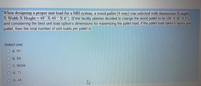 in facilites planning chapter (materials