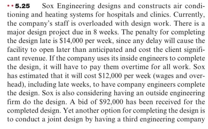 5.25 Sox Engineering designs and constructs air