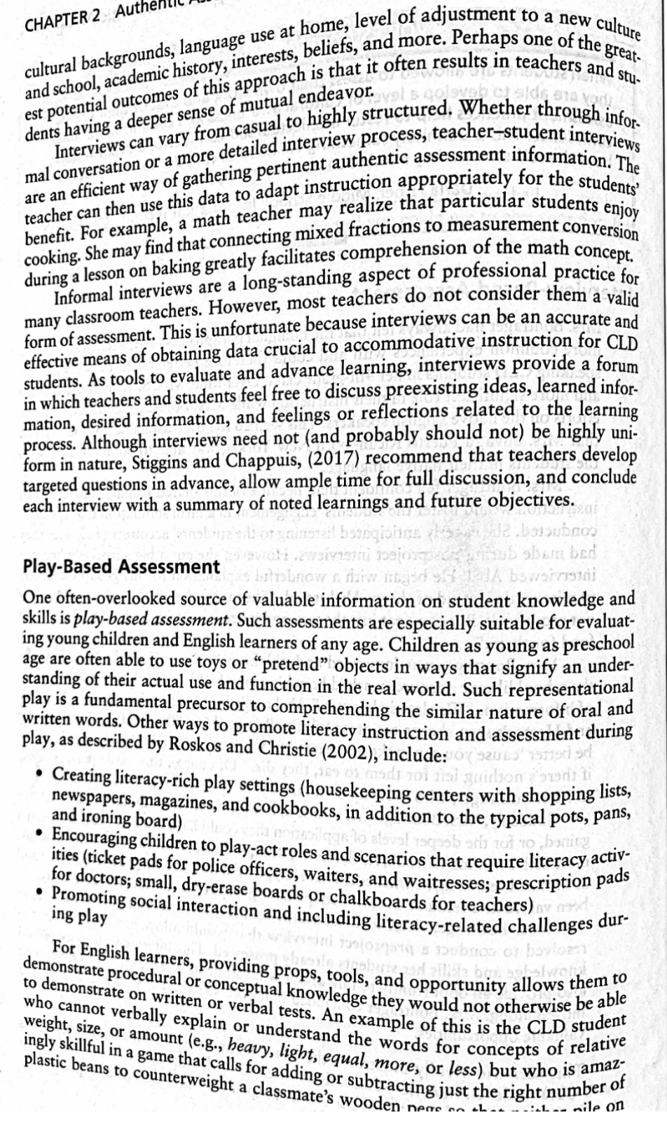 Describe how learning happens. How do you know it